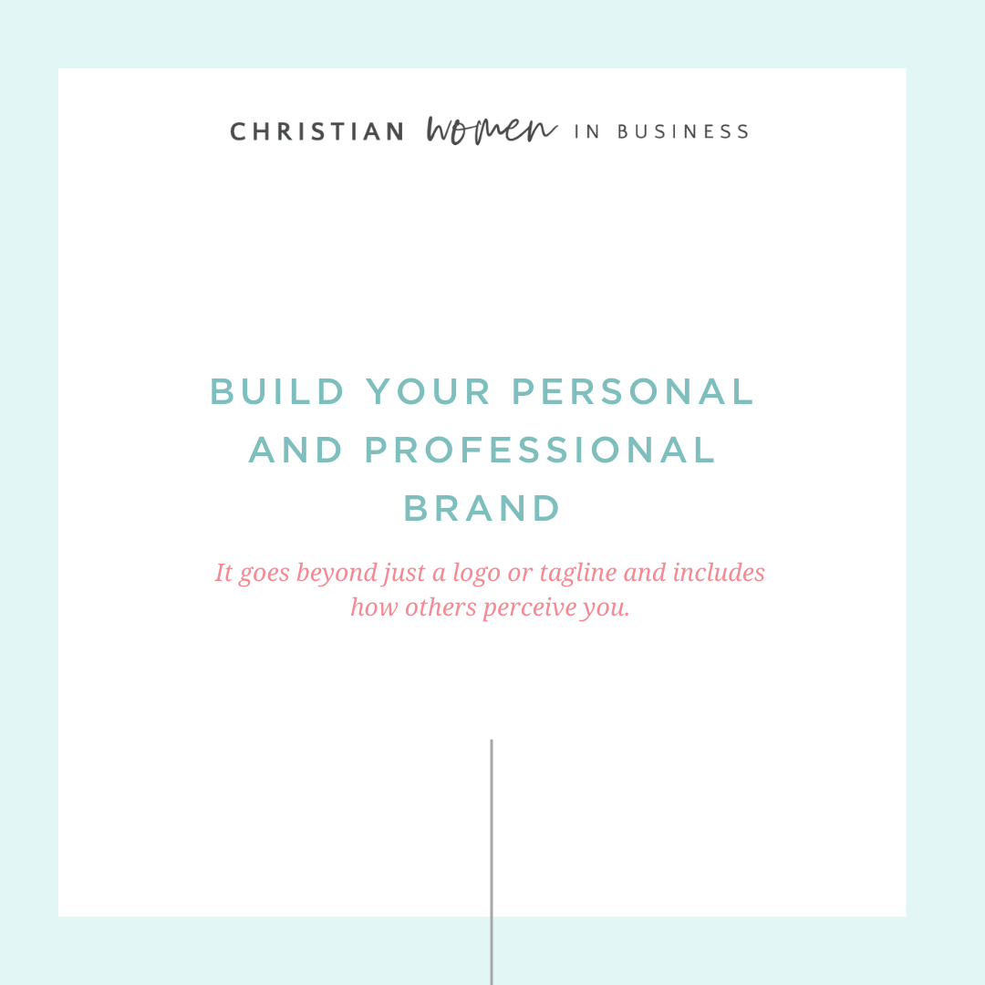2. Build Your Personal And Professional Brand