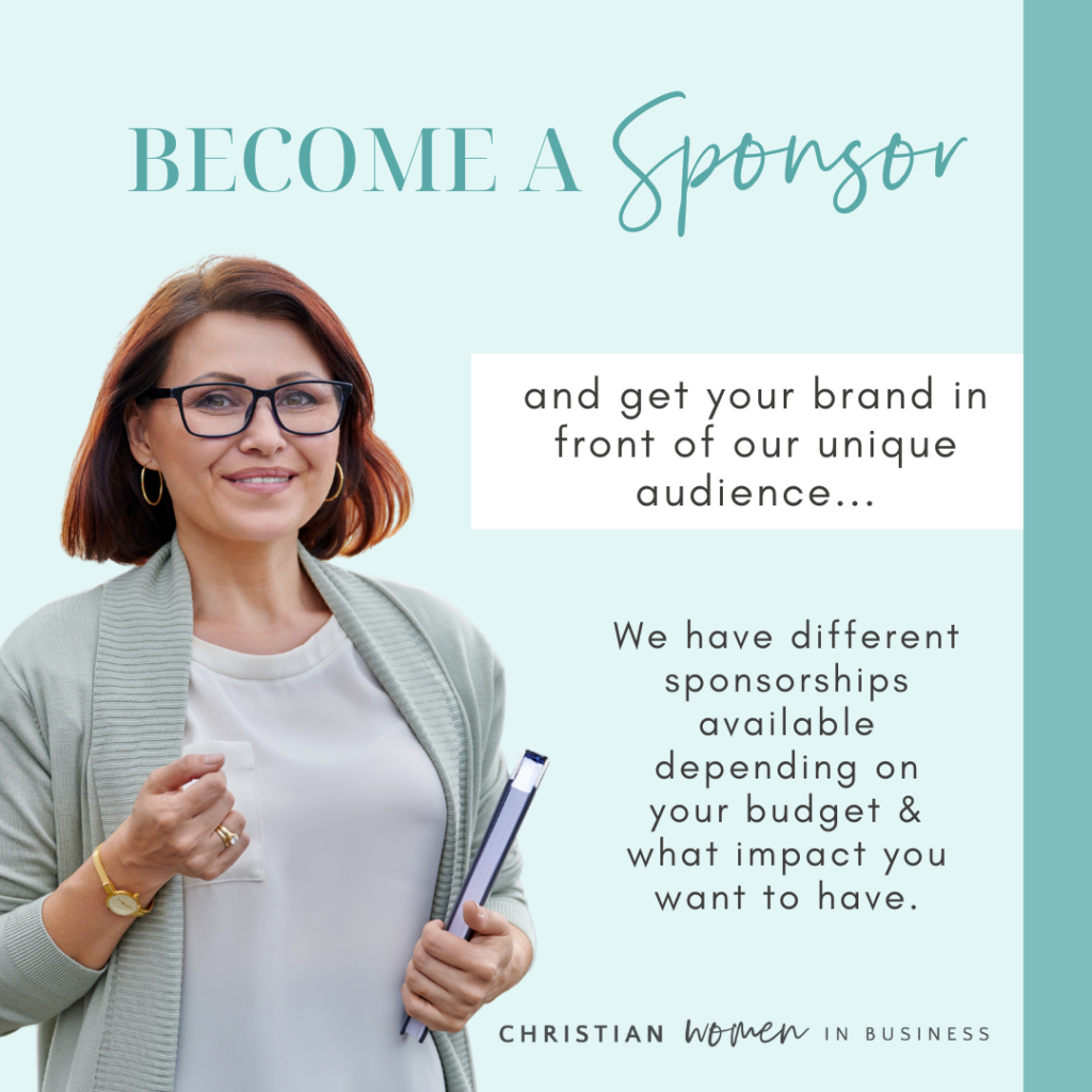 become a sponsor